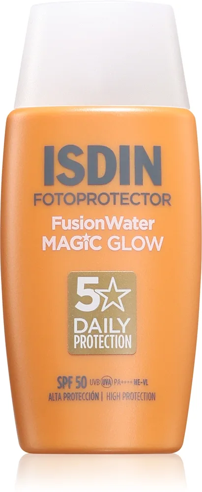ISDIN Fotoprotector FusionWater Magic Glow Lättviktsskyddsvätska SPF 50 50 ml