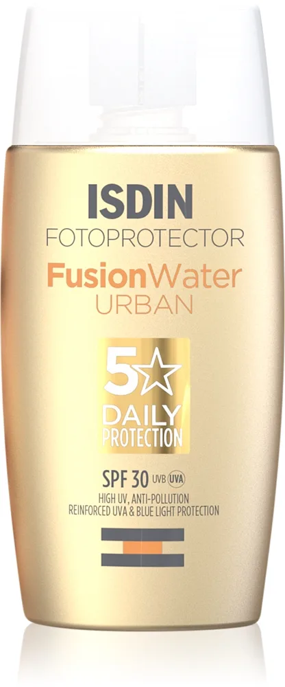 ISDIN Fusion Water Skyddande ansiktskräm SPF 30 50 ml