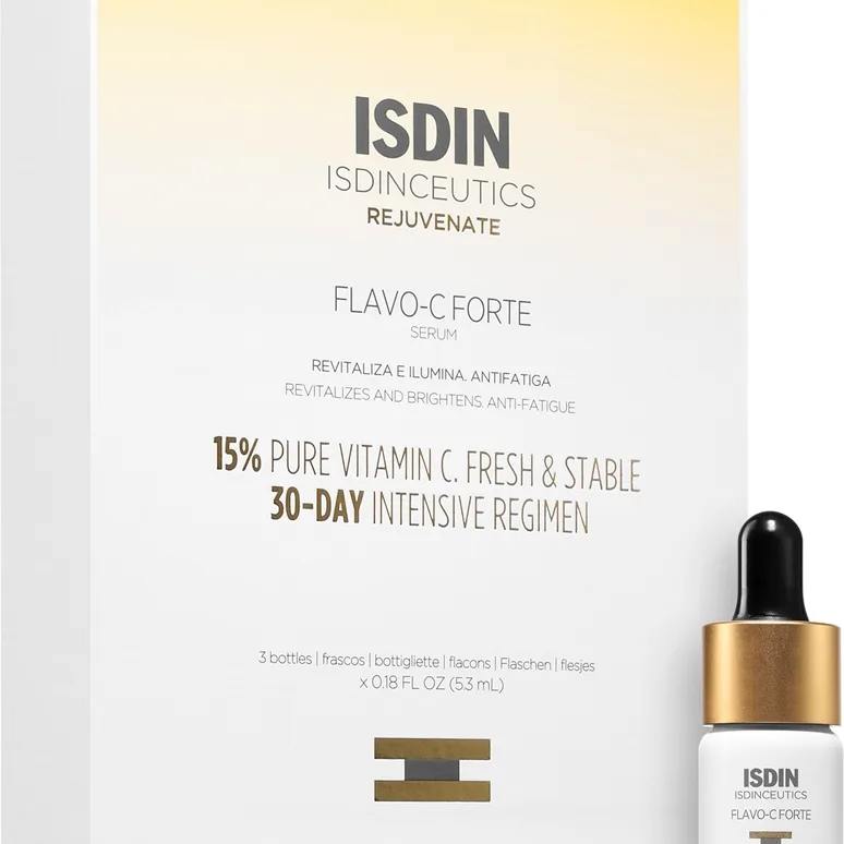 ISDIN Isdinceutics Flavo-C Forte Intensiv serum Med C-vitamin 3x5.3 ml