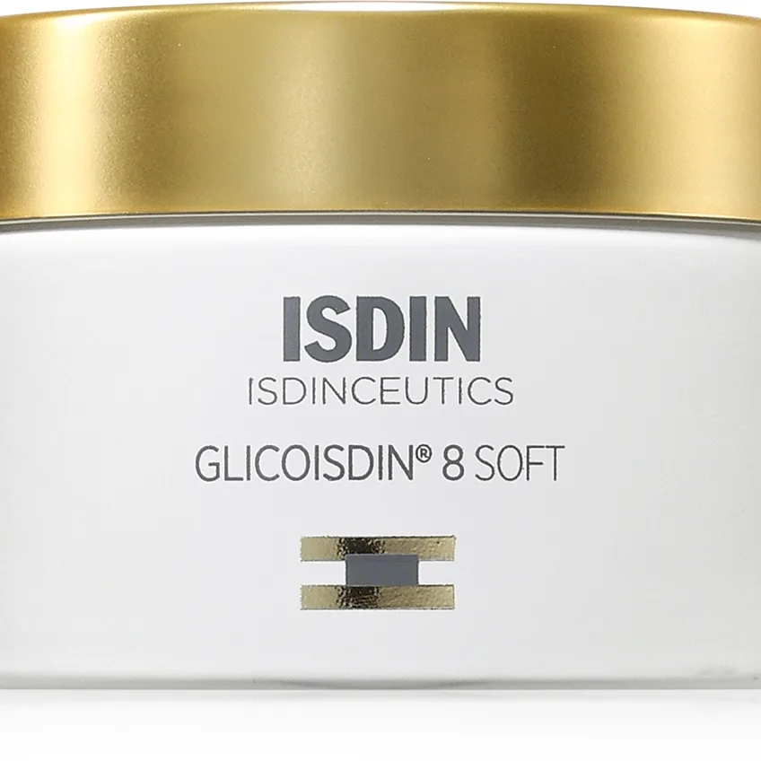 ISDIN Isdinceutics Glicoisdin 8 Soft Mild creme exfoliator med glykolsyre til alle hudtyper 50 g
