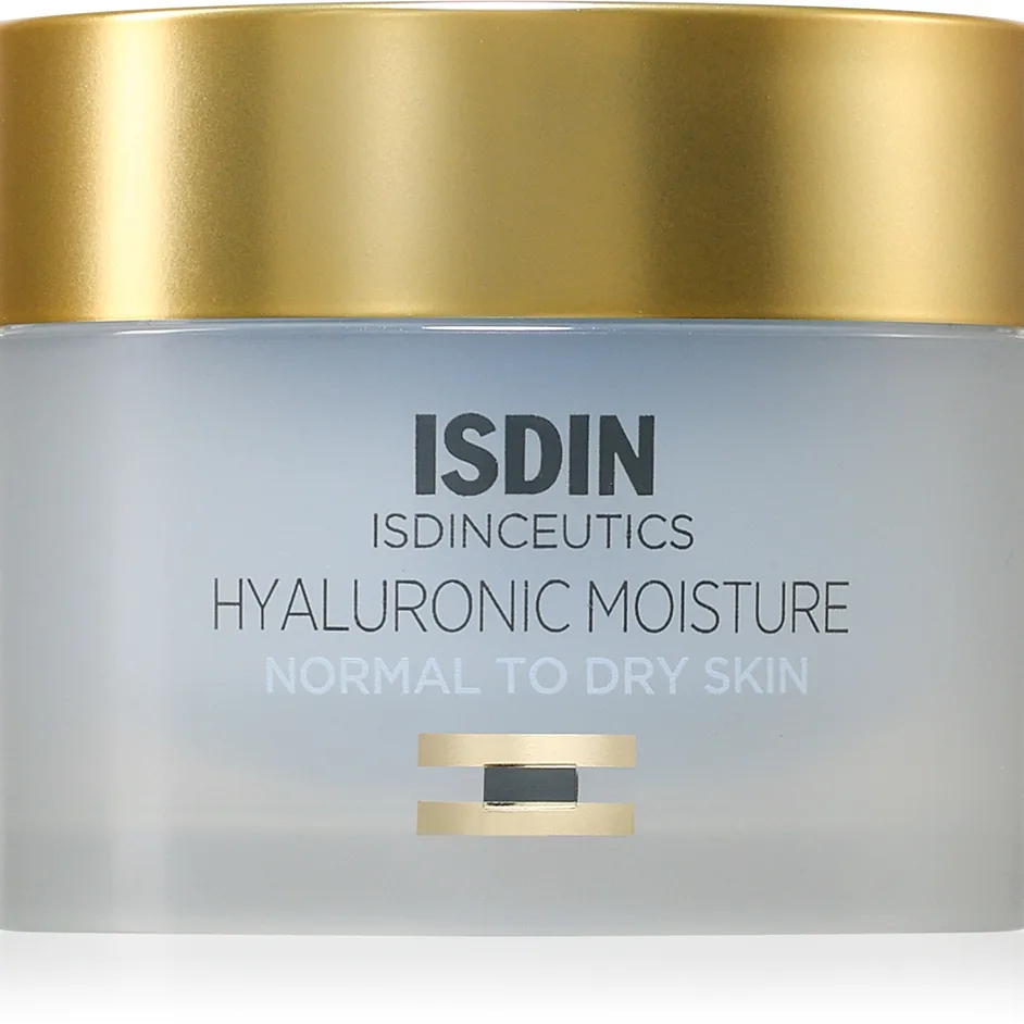 ISDIN Isdinceutics Hyaluronic Moisture Normal To Dry Skin Ceram Dagkräm för normal och torr hud Påfyllning 50 g
