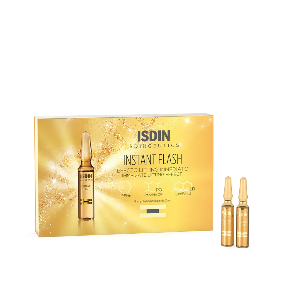 ISDIN Isdinceutics Instant Flash Åtstramande serum med lyftande effekt 5x2 ml