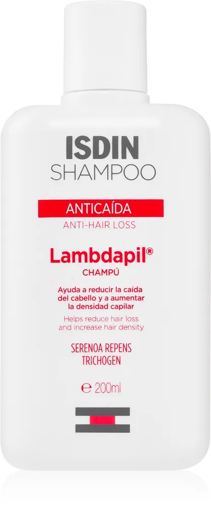 ISDIN LAMBDAPIL hiustenlähtöä ehkäisevä shampoo 200 ml