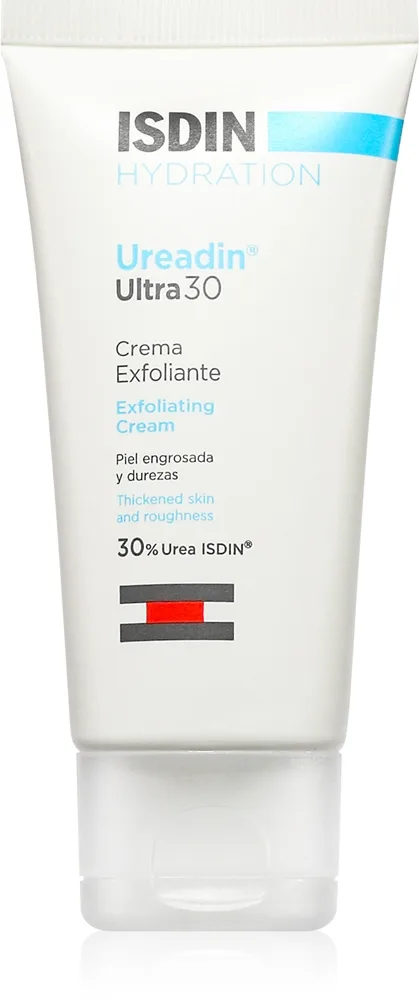 ISDIN UREADIN Ultra 30 Mild krämpeeling för kropp 50 ml
