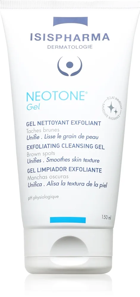 ISISPHARMA Neotone Gel Exfolierande rengöringsgel 150 ml