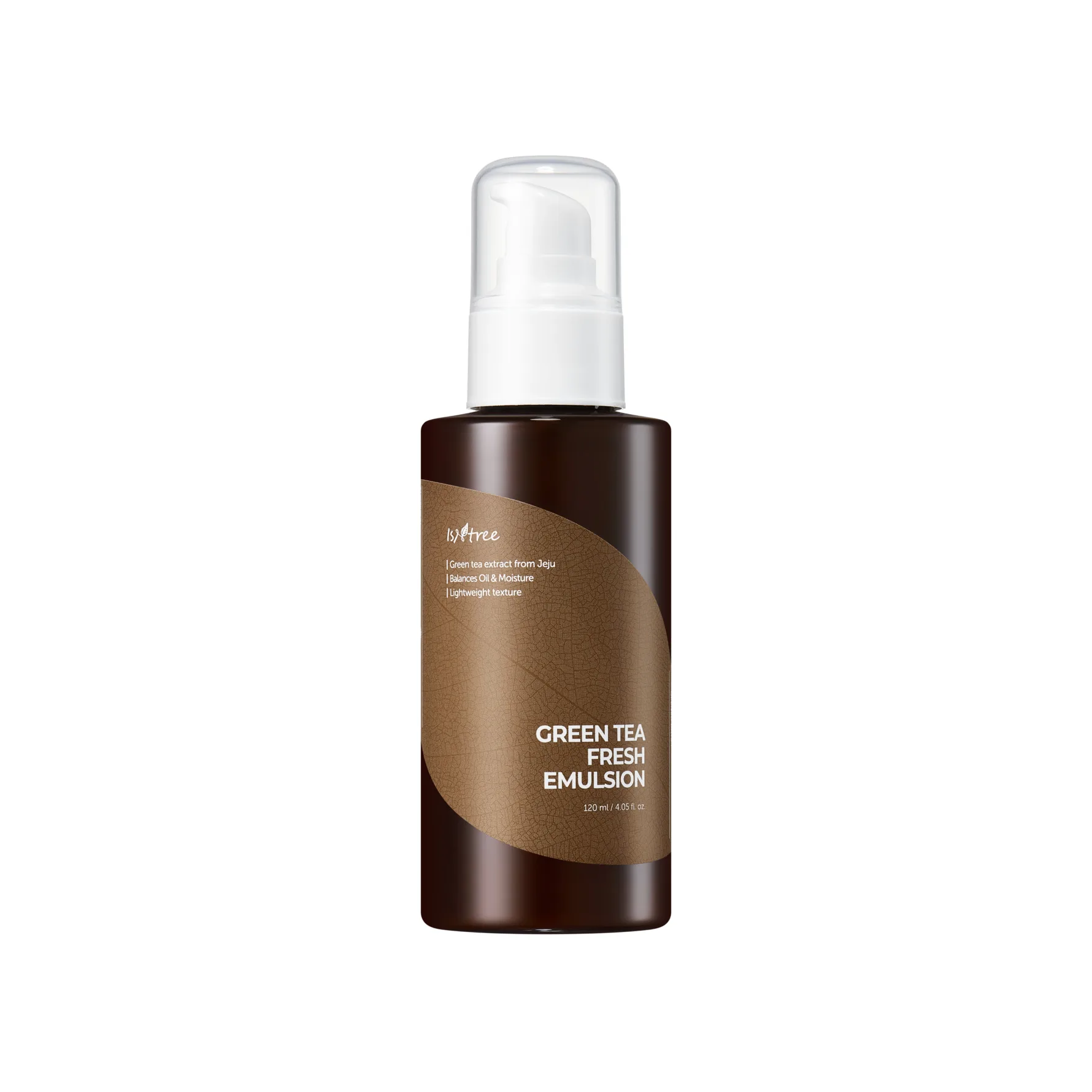 Isntree Green Tea Lindrande och fuktgivande emulsion för fet och blandhud 120 ml