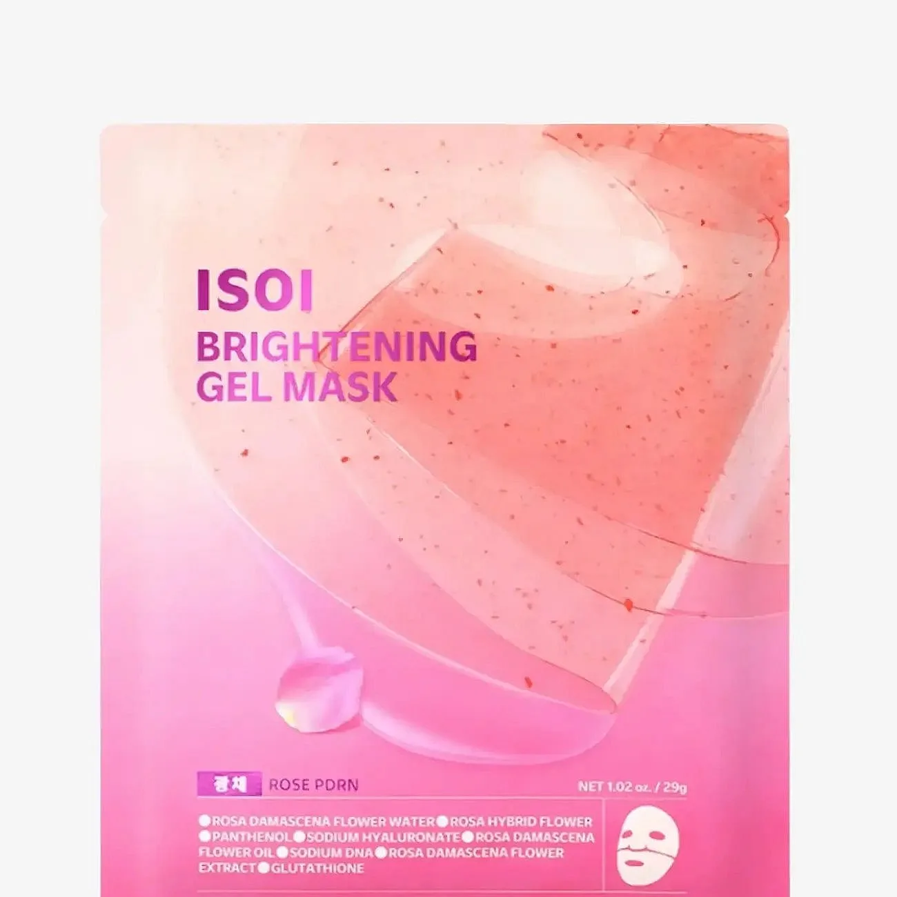 ISOI Isoi - Brightening Gel Mask (1Pcs) - Nude - 1 PCS