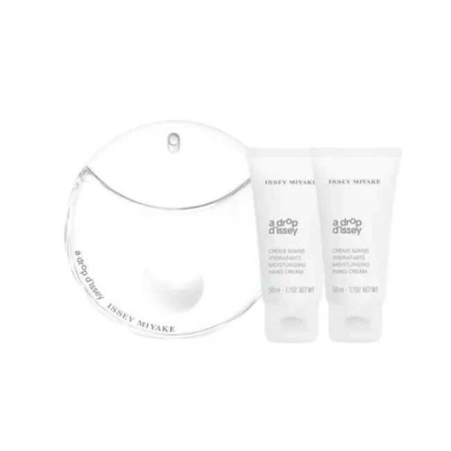 Issey Miyake - A Drop Gaveæske - 50 ml Edp & Håndcremer