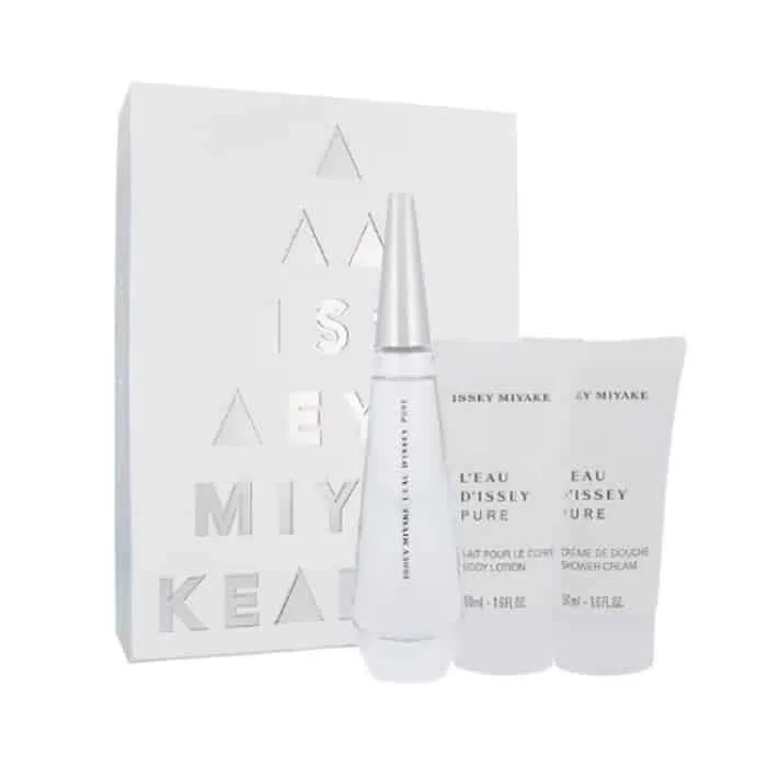 Giftset Issey Miyake L´Eau D´Issey Pure Edp 50ml