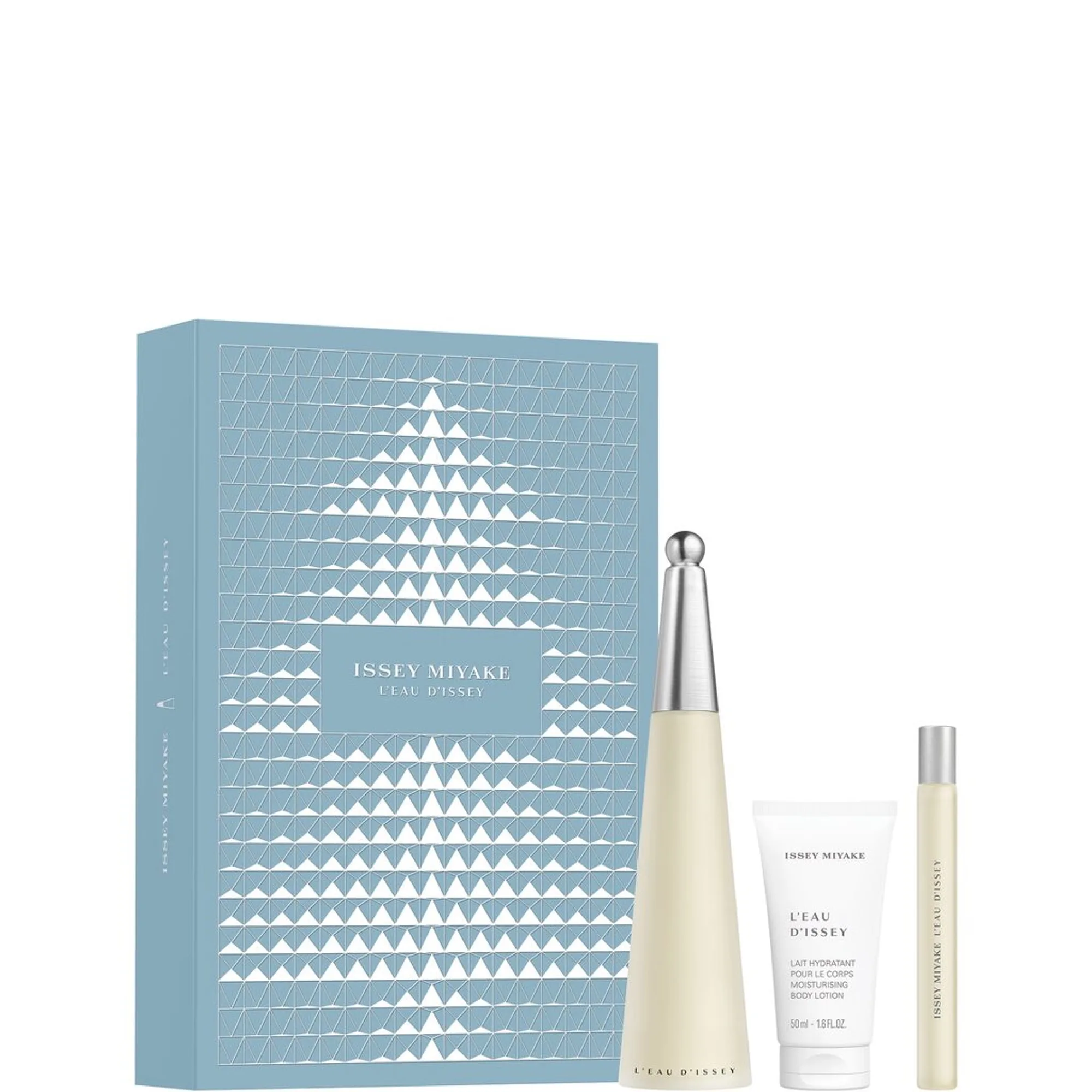 Issey Miyake L'Eau d'Issey 1 x Eau de Toilette 100 ml + 1 x Bodylotion 50 ml + 1 x Eau de Toilette 10 ml Tuoksupakkaus