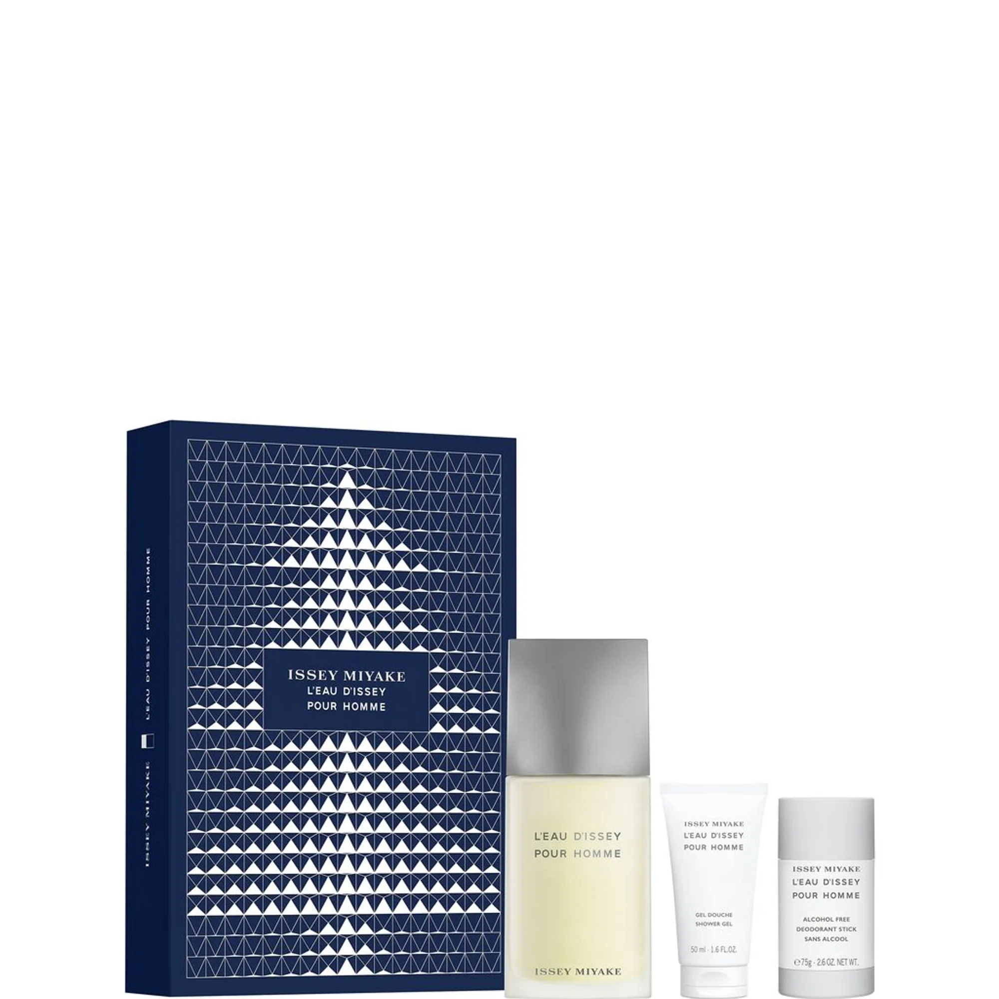 Issey Miyake L'Eau d'Issey pour Homme 1 x Eau de Toilette 125 ml + 1 x Duschgel 50 ml + 1 x Deodorant Spray 75 ml Tuoksupakkaus