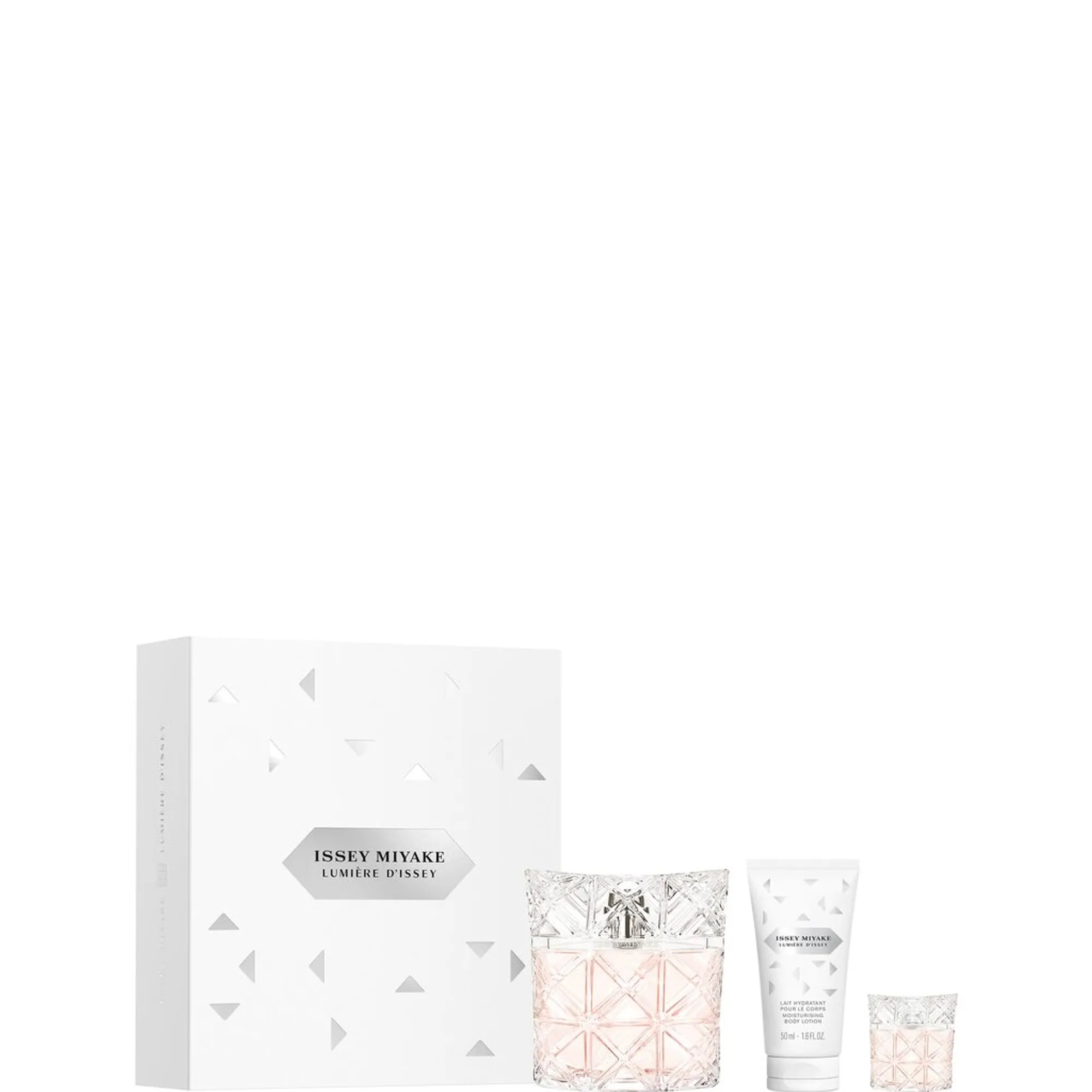 Issey Miyake Lumiere d'Issey 1 x Eau de Parfum 100 ml + 1 x Bodylotion 50 ml + 1 x Eau de Parfum 7,5 ml Tuoksupakkaus