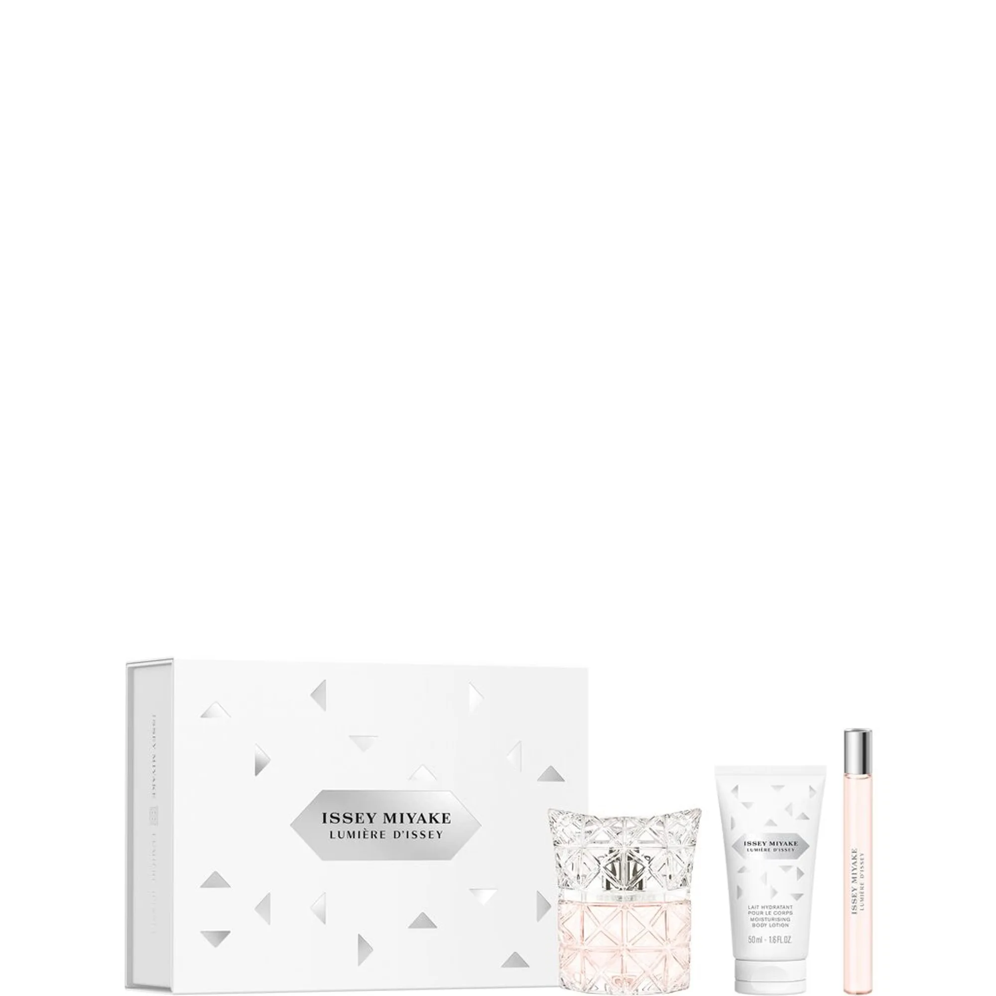 Issey Miyake Lumiere d'Issey 1 x Eau de Parfum 50 ml + 1 x Bodylotion 50 ml + 1 x Eau de Parfum 10 ml Tuoksupakkaus