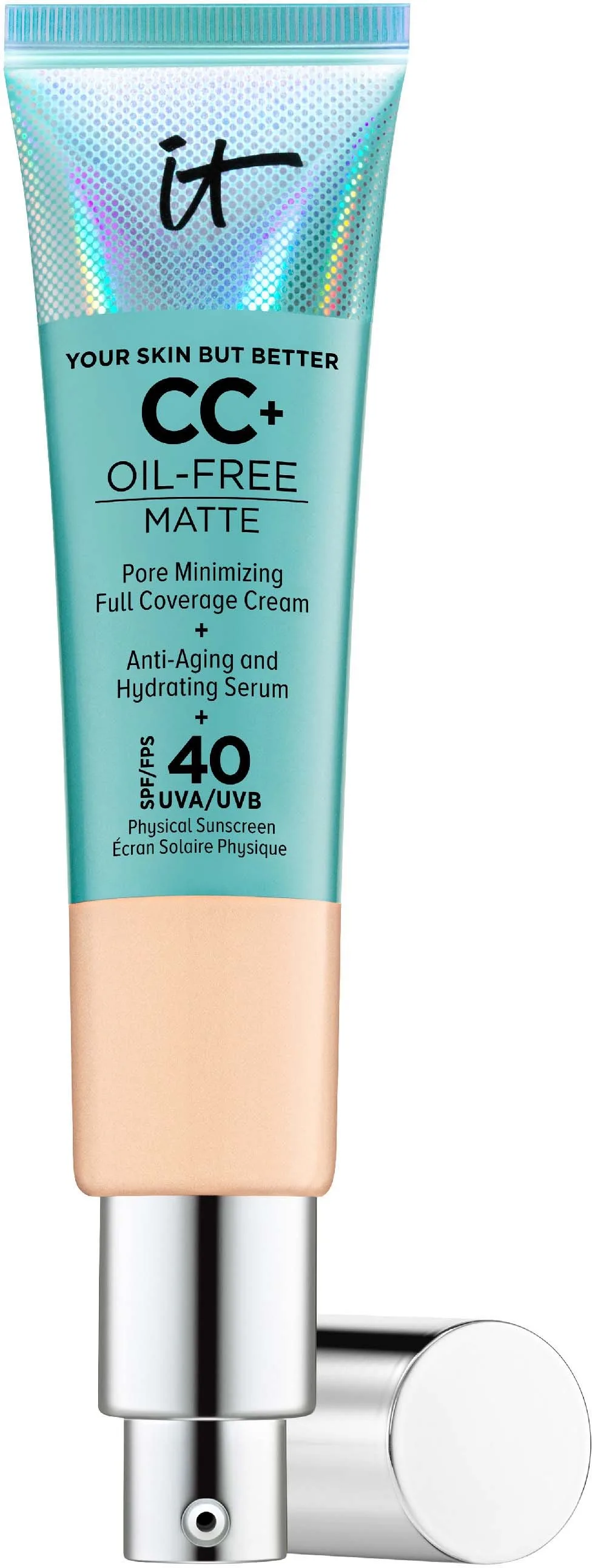 IT Cosmetics CC+ Cream SPF40 Oil Free Light Medium