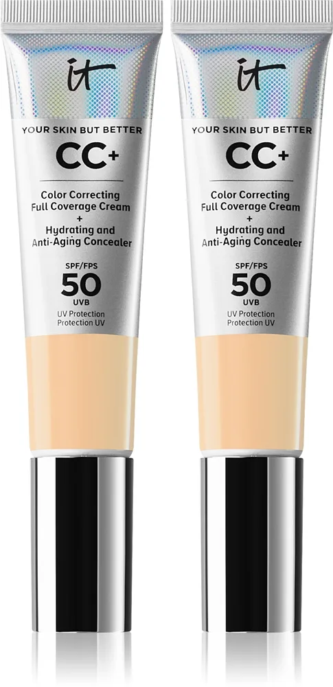 IT Cosmetics Your Skin But Better CC+ light meidum Duopack setti