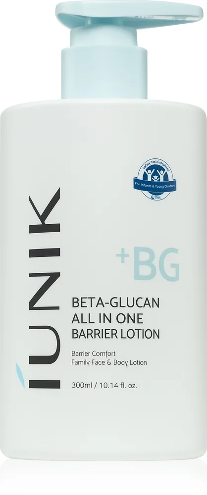 IUNIK Beta Glucan All In One Barrier Lotion tehoravitseva vartalomaito 300 ml