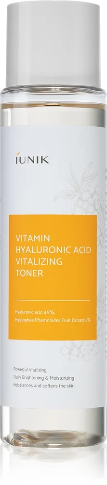 iUnik Vitamin Hyaluronic Acid Lindrande och återfuktande toner 200 ml