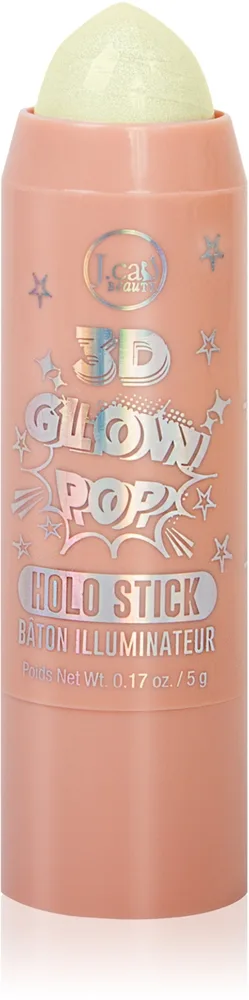 J.Cat Beauty 3D Glow Pop Lysnende stick Skygge 101 Metamorphic Gold 5 g