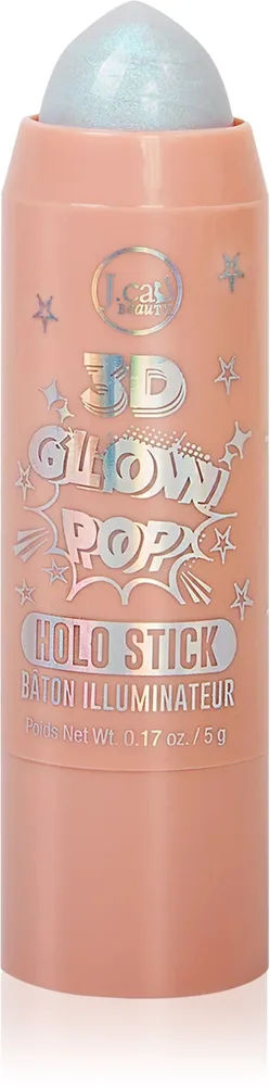 J.Cat Beauty 3D Glow Pop kirkastava puikko sävy 104 Hypnotize Ray 5 g