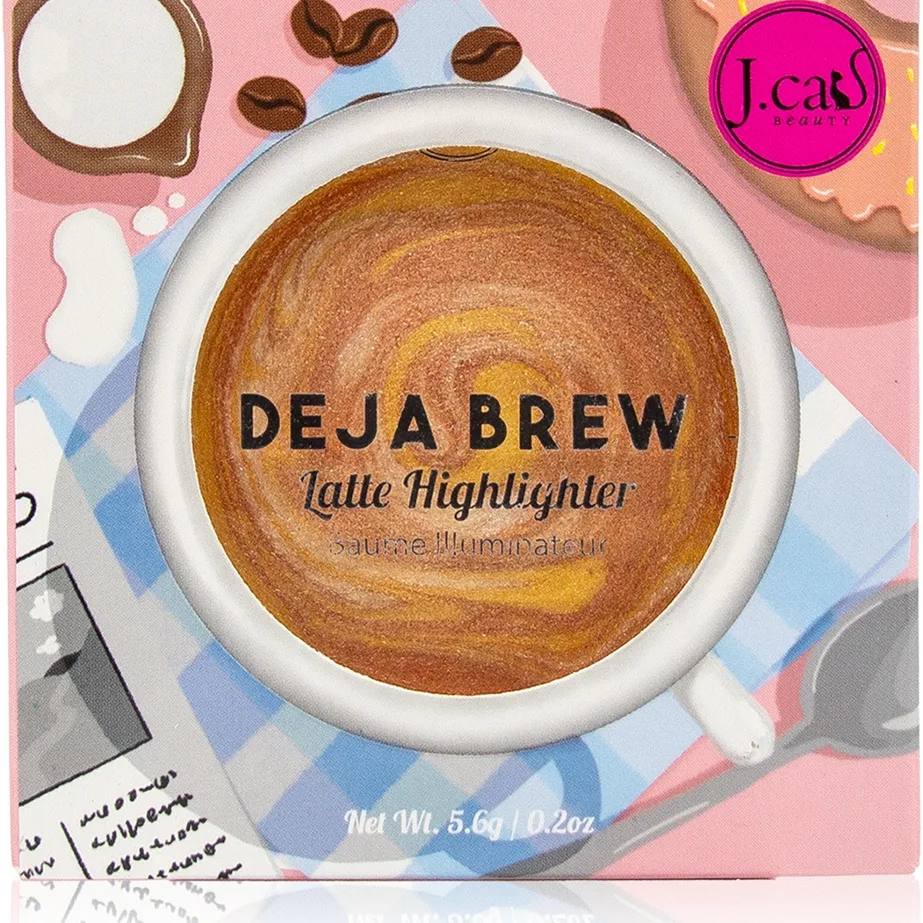 J.Cat Beauty Deja Brew Highlighter Skugga 101 Cafe Elevation 5.6 g
