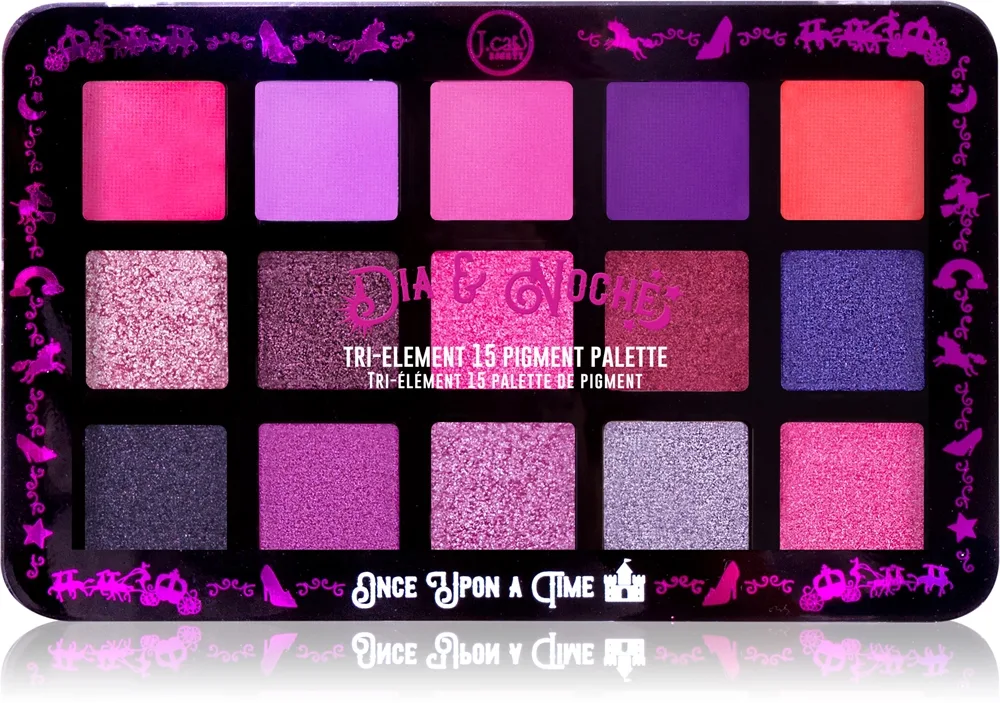 J.Cat Beauty Dia & Noche luomiväripaletti sävy 105 Once Upon A Time 16 g