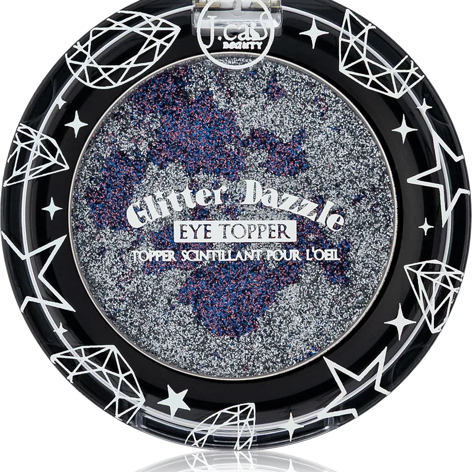 J.Cat Beauty Glitter Dazzle Glittrig ögonskugga Skugga 101 Less Bitter, More Glitter 1.2 g