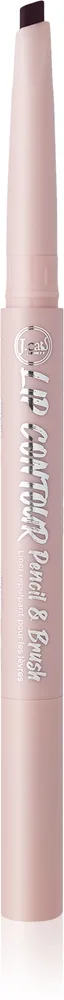 J.Cat Beauty Lip Contour huultenrajauskynä mukana sivellin sävy Berry Deep Plum 0.22 g