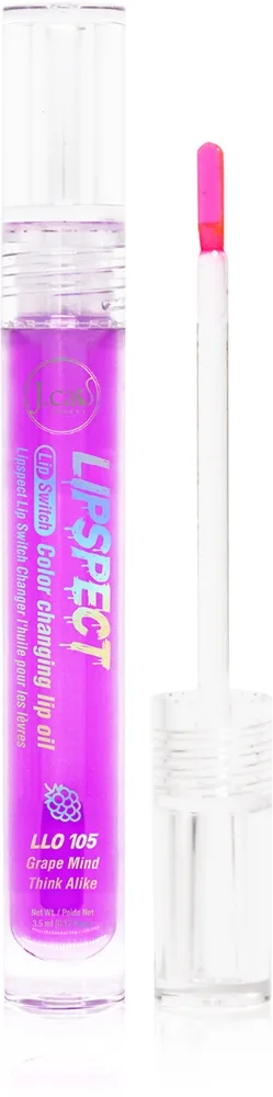 J.Cat Beauty Lipspect Läppolja färgskiftande Skugga 105 Grape Minds Think Alike 3 ml