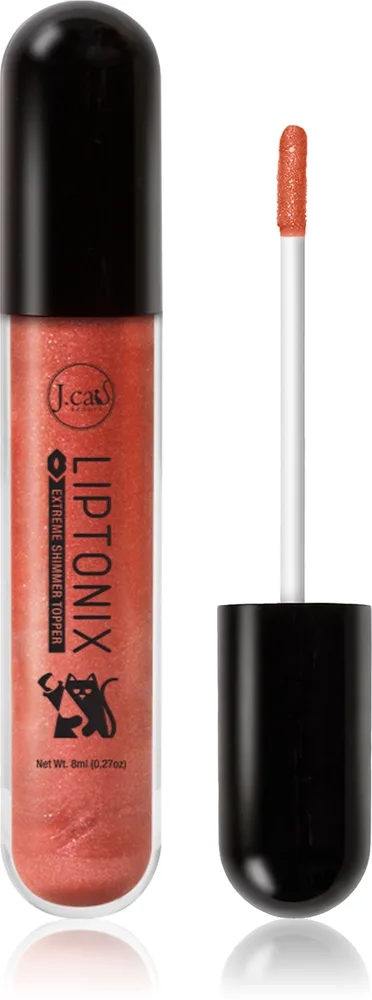 J.Cat Beauty Liptnix Extreme Shimmer Topper kimalteleva huulikiilto sävy 109 Atomic Girl 8 g