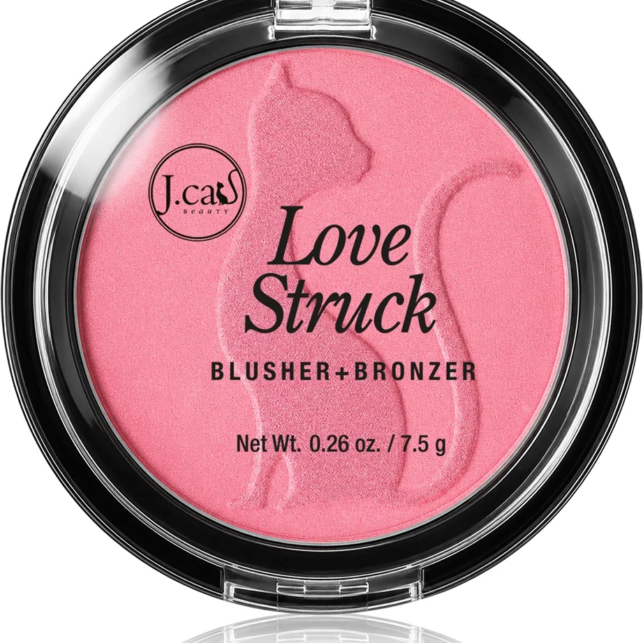 J.Cat Beauty Love Struck aurinkopuuteri ja poskipuna sävy 107 Lovey Dovey 7.5 g