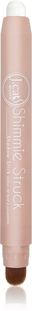 J.Cat Beauty Shimmie Struck voidemainen luomiväri patukassa sävy 111 Speed Of White 2 g