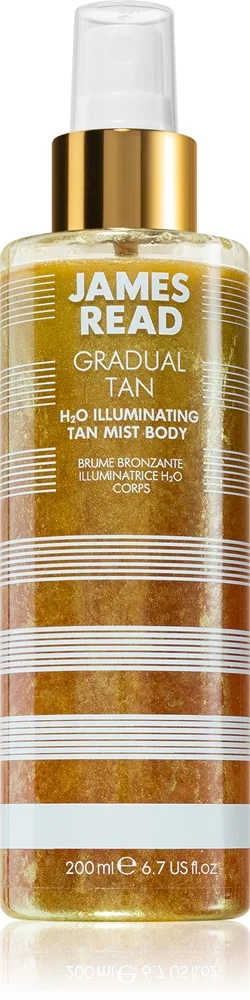 James Read Gradual Tan H2O Illuminating itseruskettava suihke vartalolle 200 ml