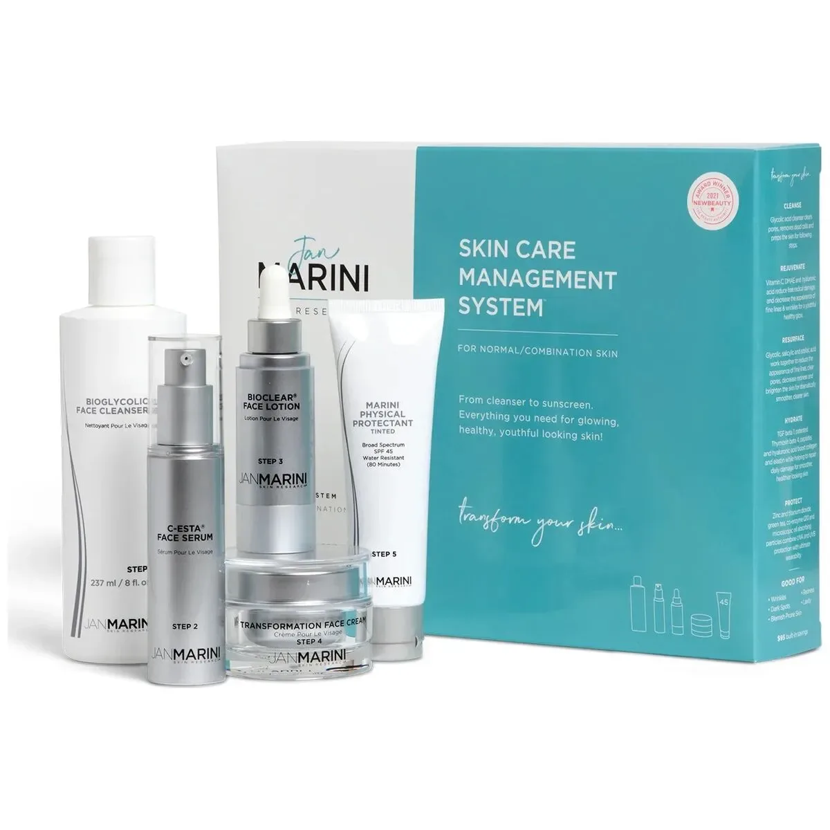 Jan Marini Skin Care Management System Spf45 Tinted For Normal/Combo Skin