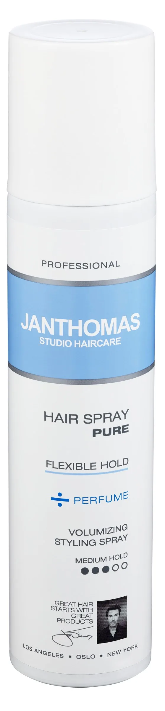 Jan Thomas PURE Hair Spray Flexible Hold 250 ml