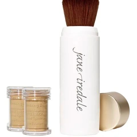 Jane Iredale - Amazing Base SPF 20 Refillable Brush - Latte 5 g