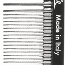 Janeke Carbon Fibre Flexible cutting comb Kam för klippning 19 cm 1 st.
