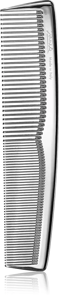 Janeke Chromium Line Toilette Comb Bigger Size kampa 20,4 x 4,2 cm 1 kpl