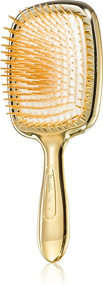 Janeke Gold Line Hairbrush with Mirror Haarbürste mit Spiegel 21,5 x 9 cm 1 St.