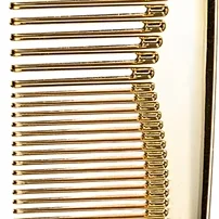 Janeke Gold Line Toilette Comb Bigger Size Kam för klippning 20,4 x 4,2 cm 1 st.