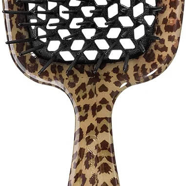 Janeke Superbrush Spotted Stor paddelborste för hår 20,3 x 8,5 x 3,1 cm 1 st.