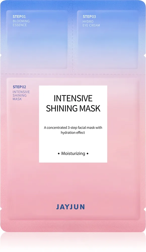 Jayjun Intensive Shining 3-Stegs uppljusande mask 1 st.