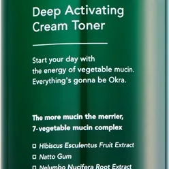 Jayjun Okra Phyto Mucin Deep krämig tonic med närande och återfuktande effekt 150 ml