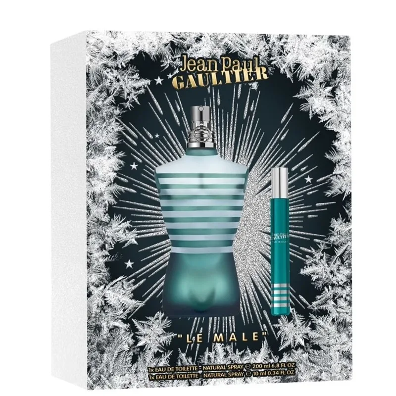 Giftset Jean Paul Gaultier Le Male Edt 200ml + Edt 10ml