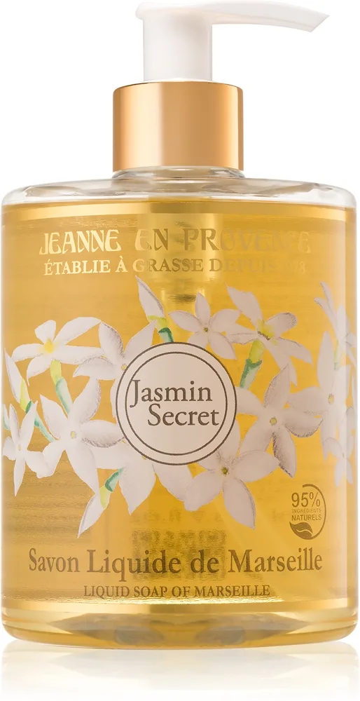 Jeanne en Provence Jasmin Secret nestemäinen käsisaippua 1000 ml