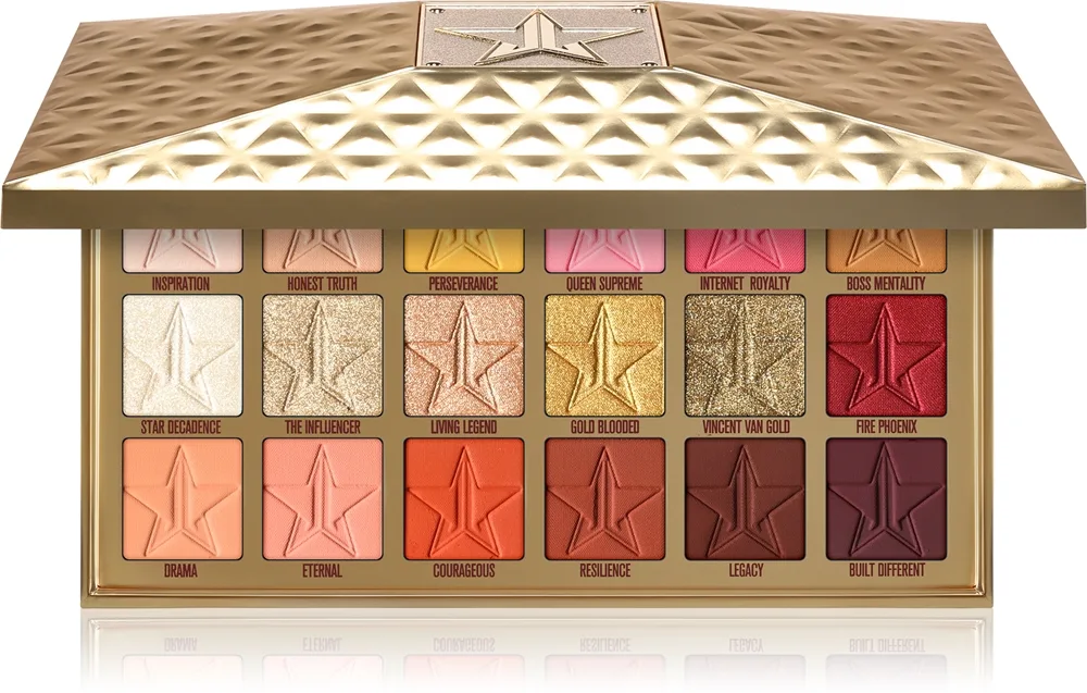 Jeffree Star Cosmetics Artisty Palette Gold Blooded Øjenskygge palette 18x1.5 g