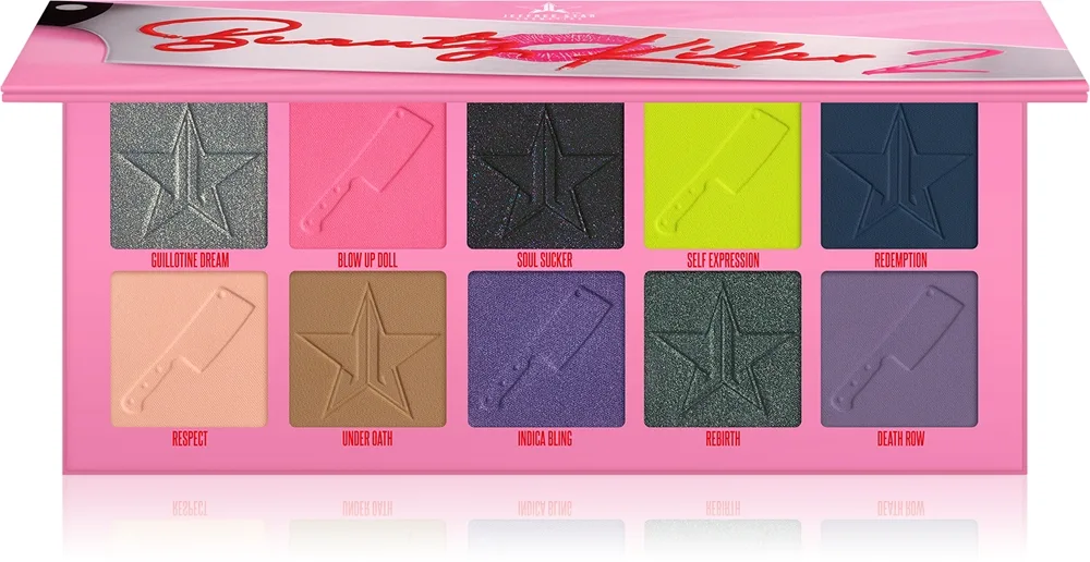 Jeffree Star Cosmetics Beauty Killer 2 luomiväripaletti 10x2.52 g