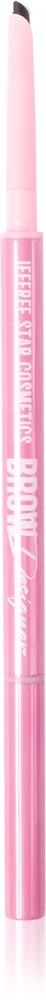 Jeffree Star Cosmetics Brow Designer Pencil Præcis øjenbrynsblyant Skygge Soft Black 0.15 g
