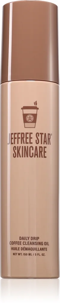 Jeffree Star Cosmetics Daily Drip Coffee Cleansing Oil hellävarainen puhdistusöljy sisältää kahvia 150 ml
