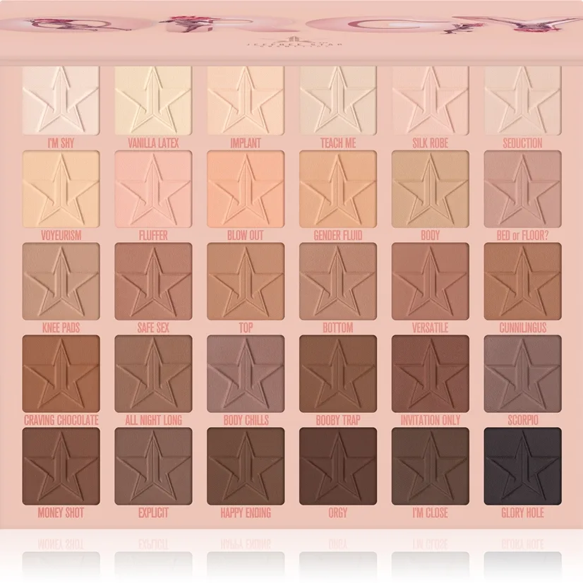 Jeffree Star Cosmetics Orgy Artistry Øjenskygge palette 30x1.5 g