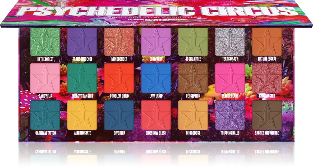 Jeffree Star Cosmetics Psychedelic Circus Øjen palette 21x1,5 g